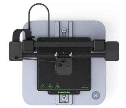 AnkerMake M5C 3D Printer, 500mm_s Printing Speed, Grey
