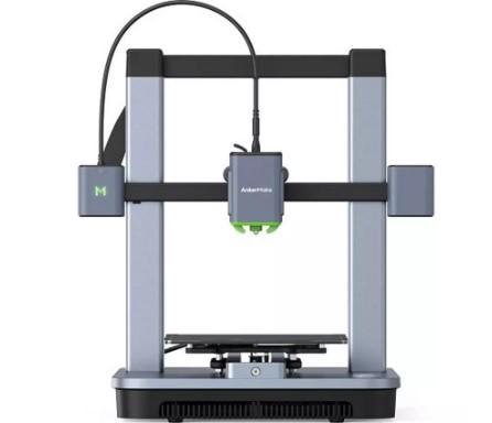 AnkerMake M5C 3D Printer, 500mm_s Printing Speed, Grey