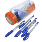 Ball Pen 0.7mm Fine Jar=30 Blue