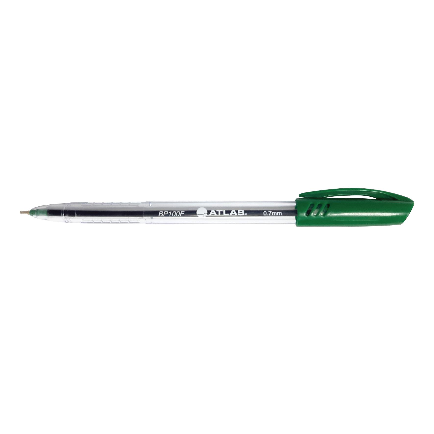 Ball Pen 0.7mm Fine BX=50 Green