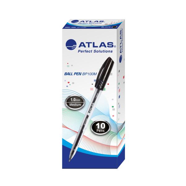 Ball Pen 1.0mm Medium BX=10 Black