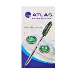 Ball Pen 1.0mm Medium BX=50 Green