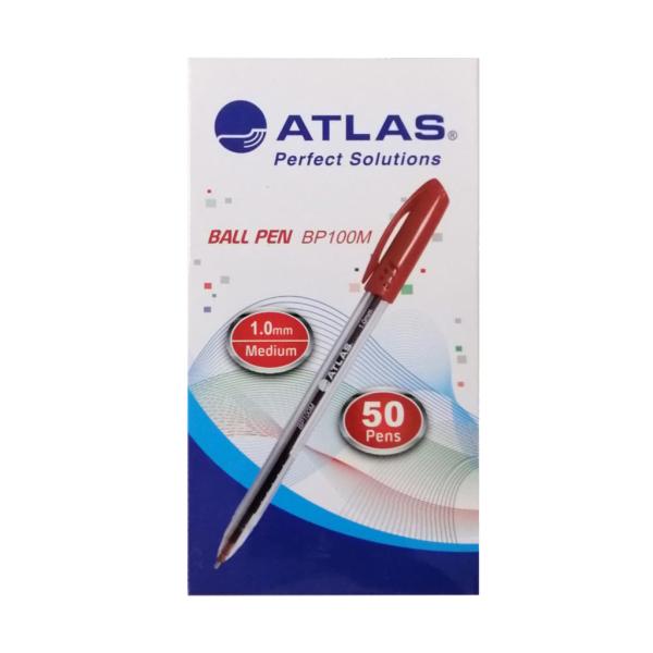 Ball Pen 1.0mm Medium BX=10 Red