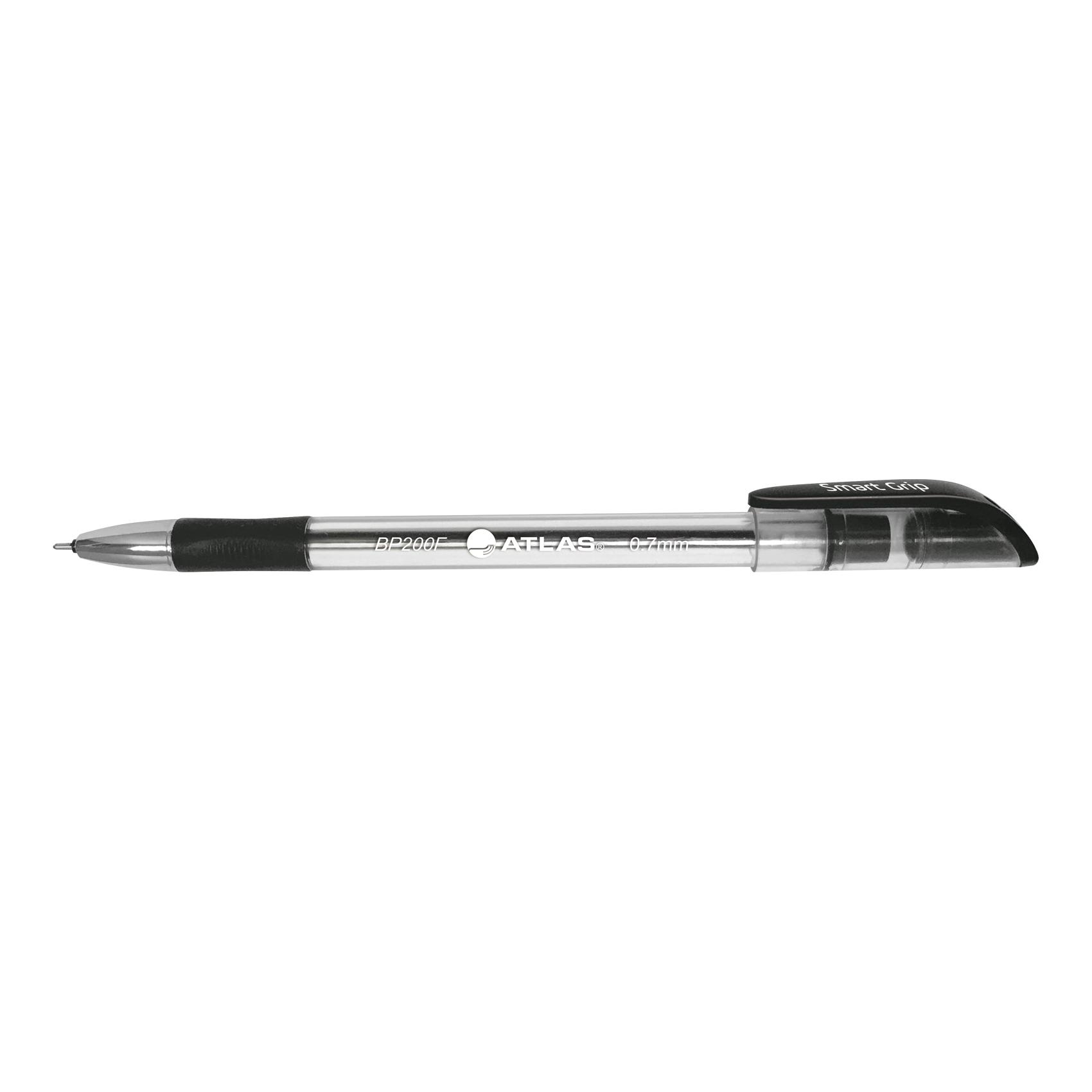 Ball Pen 0.7mm Fine BX=10 BK Smart Grip