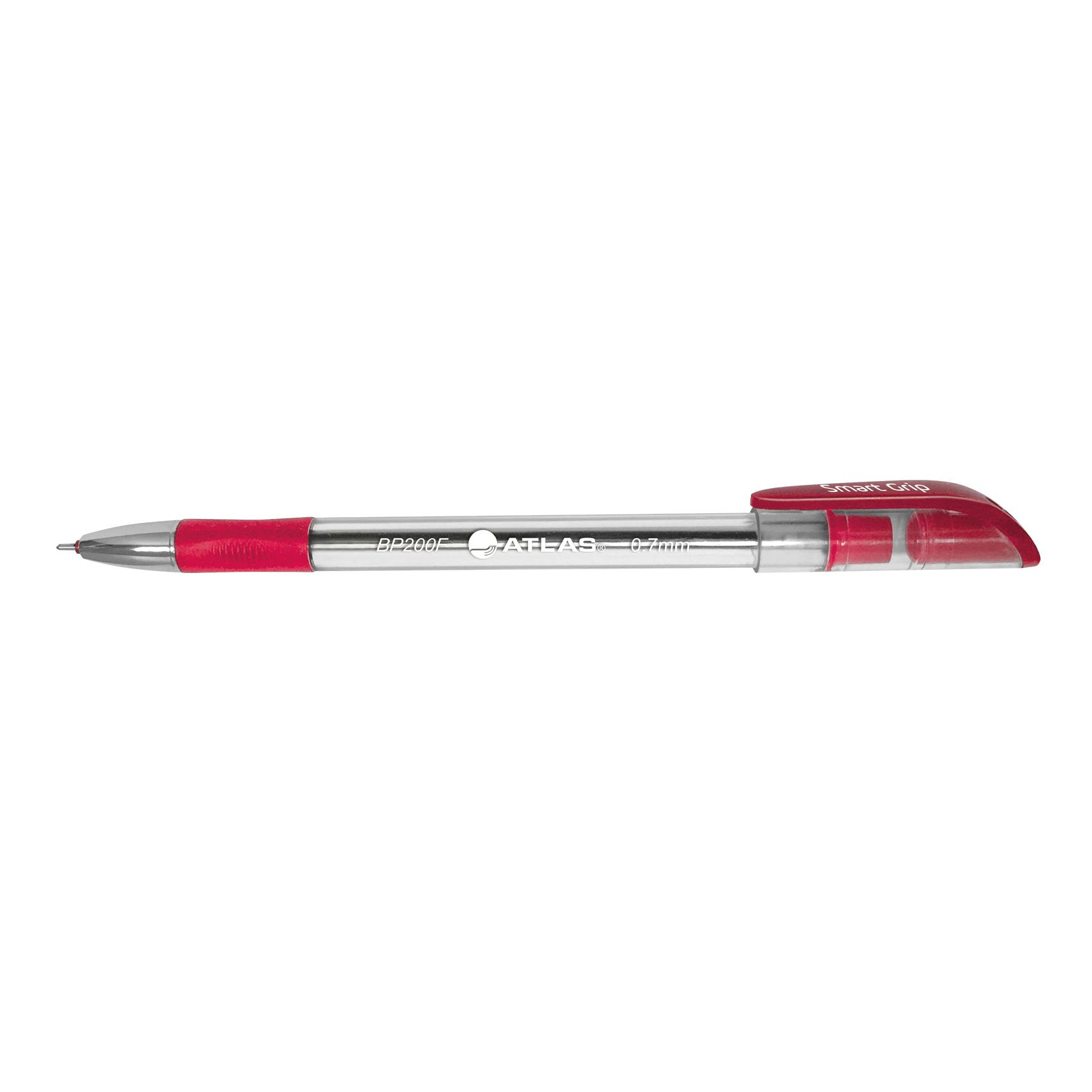 Ball Pen 0.7mm Fine BX=10 RD Smart Grip