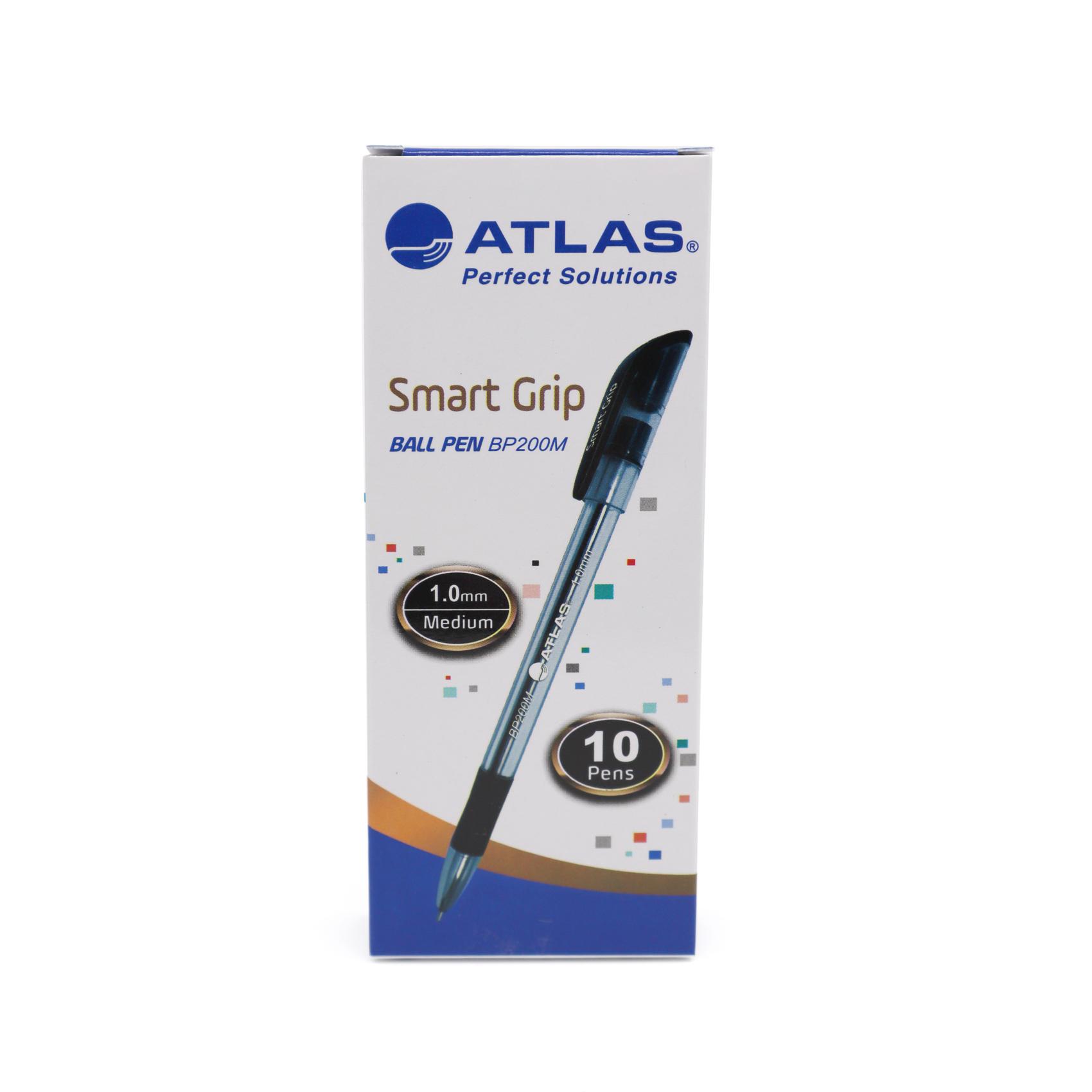 Ball Pen 1.0mm Med BX=10 BK Smart Grip