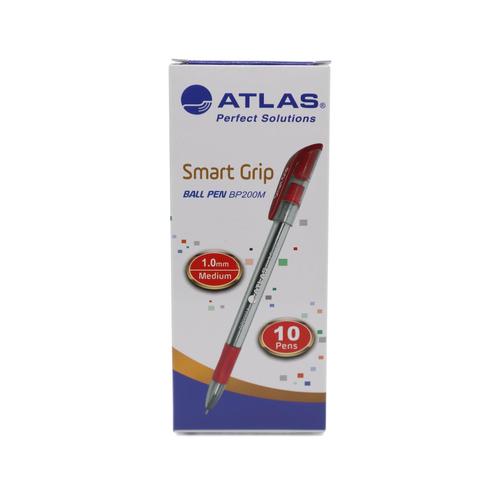 Ball Pen 1.0mm Med BX=10 RD Smart Grip