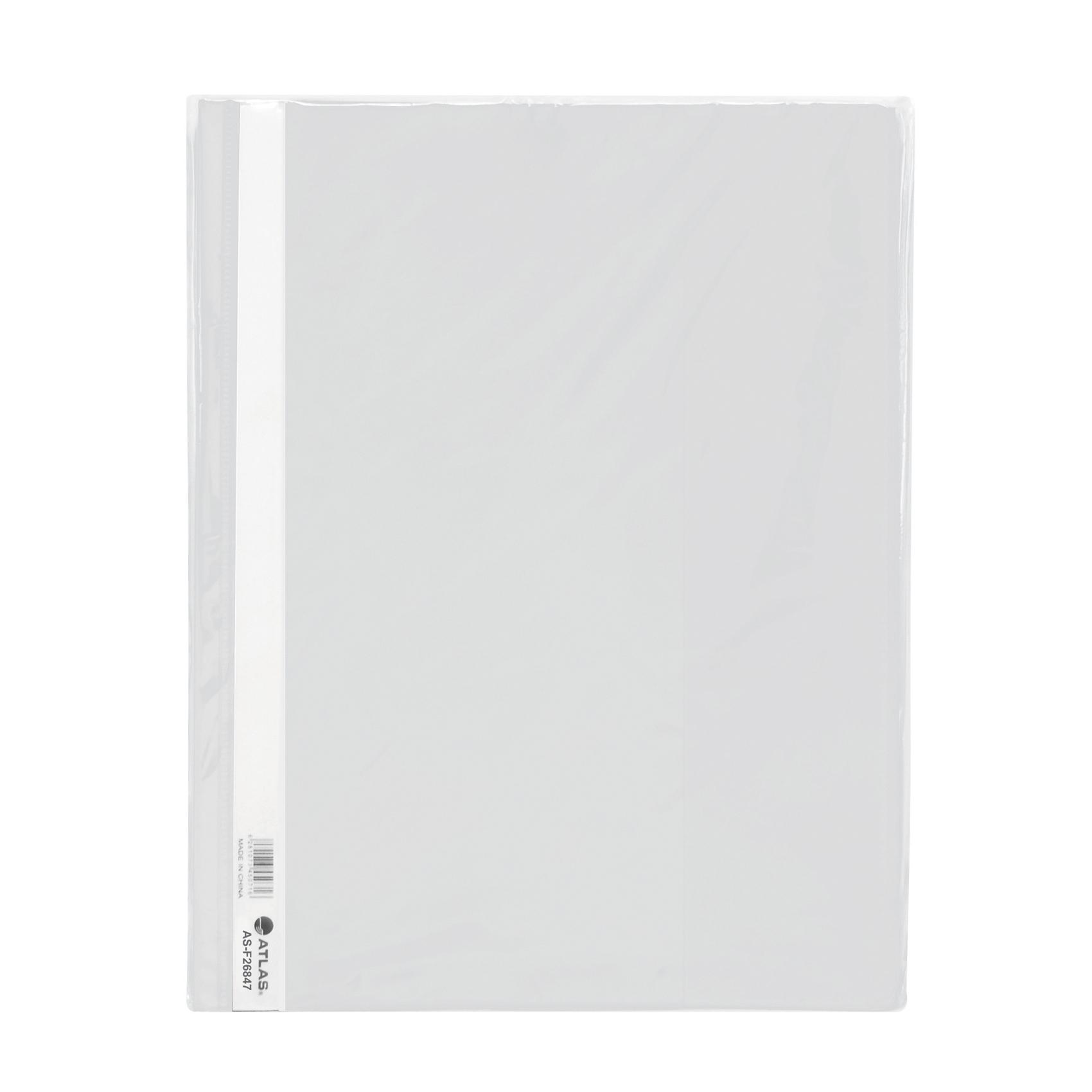 Flat File PP A4 thick w/pkt WE