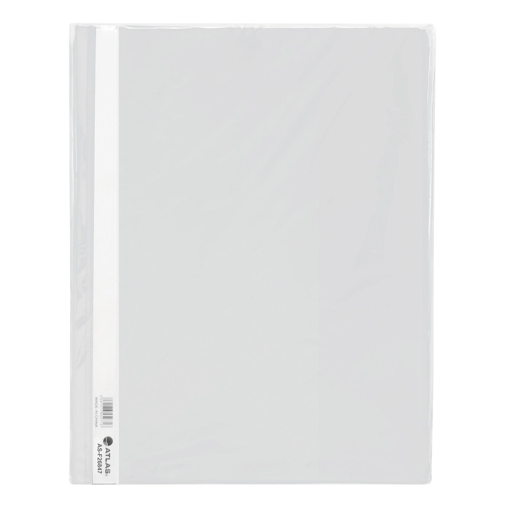 Flat File PP A4 thick w/pkt WE
