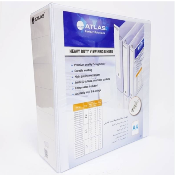 PVC 2ring A4 45mm (1¾") w/p WE