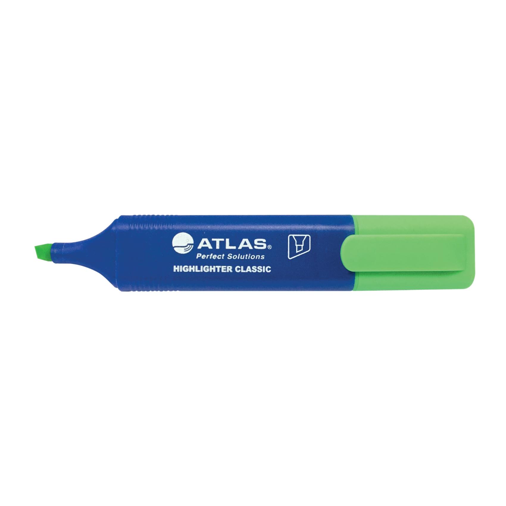 Atlas Highlighter MH200 BX=10EA GN