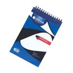 DOUBLE WIRE NOTE PAD 5X8 80GSM 80SHTS