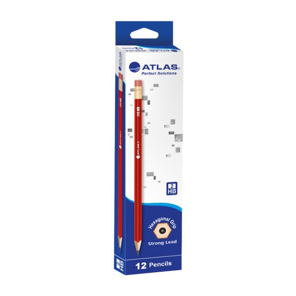 HB Pencil RD+ER BX=12