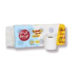 Athar Embossed Toilet Tissue 2ply 10 Rolls