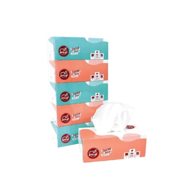 Athar Facial Tissue 2ply 5 x 200 Sheets