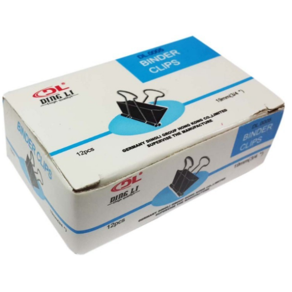 Binder clips 19mm (3/4")