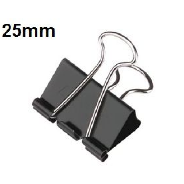 Binder clips 25mm (1")