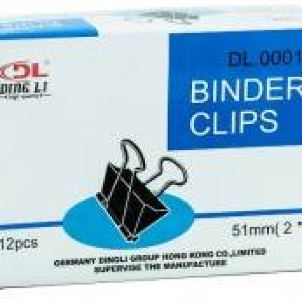 Binder clips 41mm (1-5/8")
