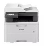 Brother Digital Color All-in-One Printer, Print, Scan , Copy, Fax, White
