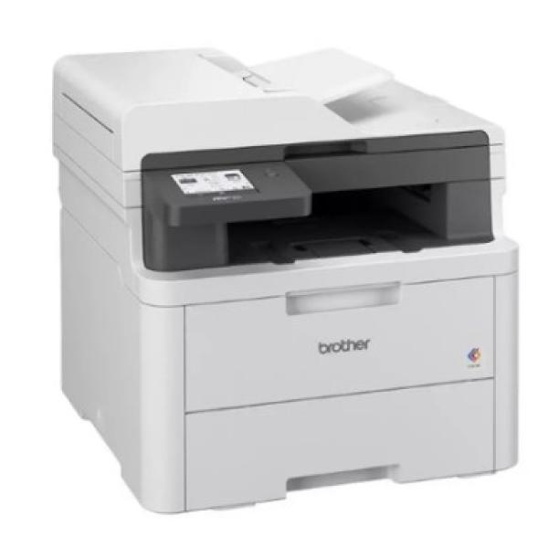 Brother Digital Color All-in-One Printer, Print, Scan , Copy, Fax, White