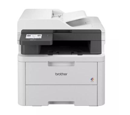 Brother Digital Color All-in-One Printer, Print, Scan , Copy, Fax, White