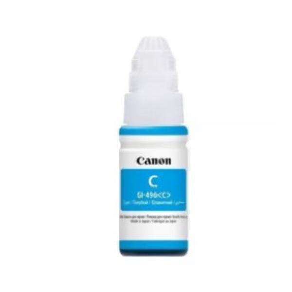 CANON GI-490 Cyan Ink Bottle, 70 mll