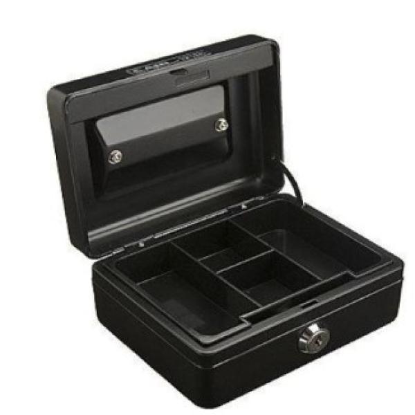 Cash box W152xL129xH83mm Black