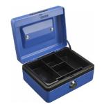 Cash box W152xL129xH83mm Blue