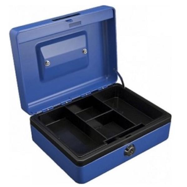 Cash box W195xL155xH83mm Blue