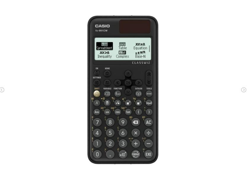 Casio Standard 10+2 Digit Scientific Calculator, Black, fx-991CW