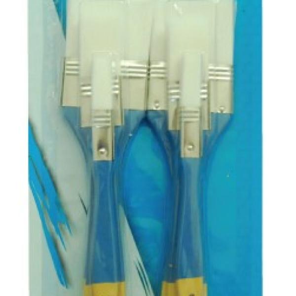 Brush set 6pcs #1/2" 1" 2"