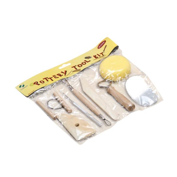Pottery Tool set=8pc