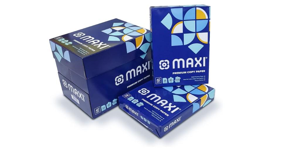 MAXI PHOTO COPY PAPER A4 80GSM 500 SHEET, A4 PAPER, 80GA4