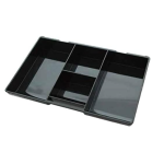 Cash box W170xL250xH86mm Black