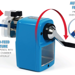 Pencil Sharpener Angel Blue