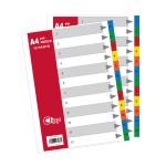 Plastic Grey Divider A4 1-31 Bx=10