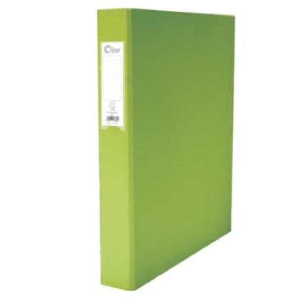 2 Ring Binder D type A4 Green BX=20EA