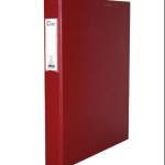 2 Ring Binder D type A4 Maroon MY