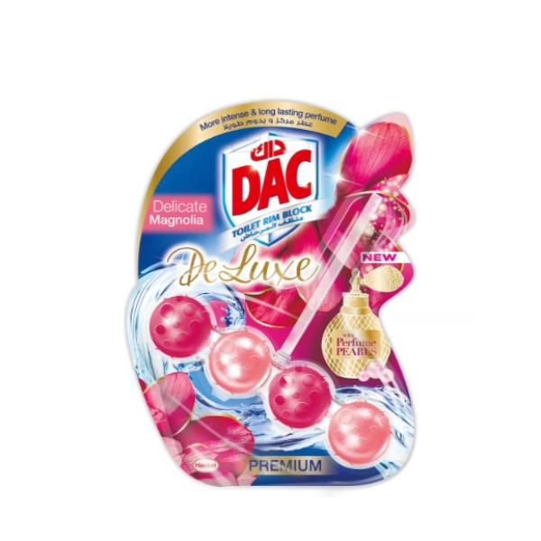 Dac Deluxe Delicate Magnolia Toilet Rim Block 50 g