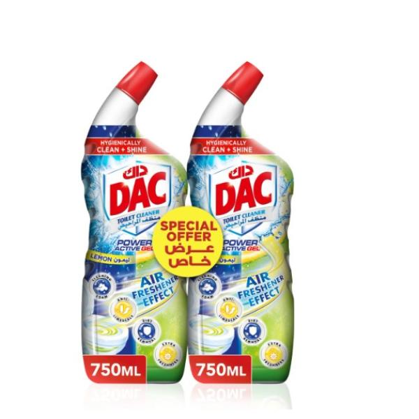 Dac Toilet Cleaner Lemonette Power 2 x 750 ml