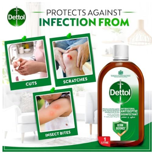 Dettol Antiseptic Disinfectant Value Pack 2 x 1 Litre