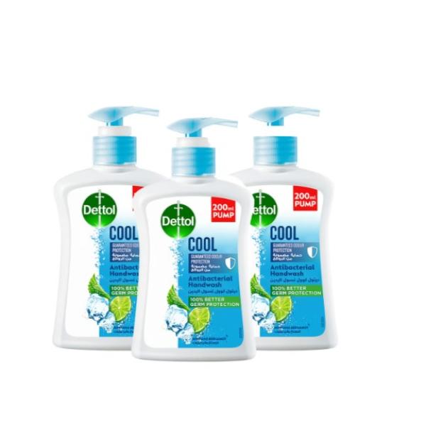 Dettol Cool Handwash Value Pack 3 x 200 ml