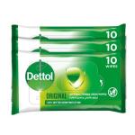 Dettol Original Skin Wipes 10pcs 2 + 1