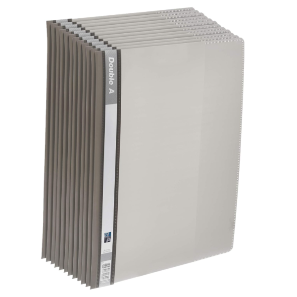 DOUBLE A Business Report File Grey 12 Piece, RF14054