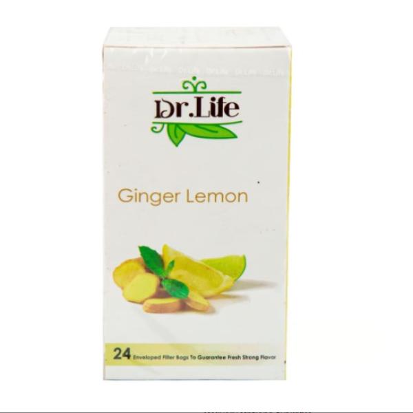 Dr. Life Ginger Lemon Tea 24 Teabags