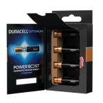 Duracell Optimum Type AAA Alkaline Batteries, pack of 4