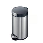 Eko Stainless Steel Step Bin ALEK12 12Ltr