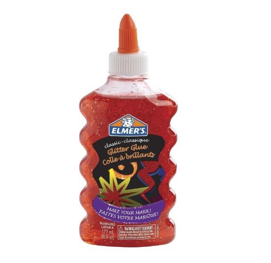 Elmer's Glitter Glue 177 ml Red