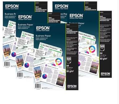 Epson Business Paper A4 500 Sheets 5 PCS