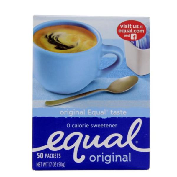 Equal Original Zero Calorie Sweetener Packets 50pcs